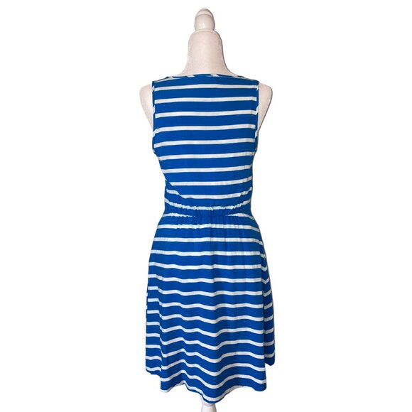 Gap Sleeveless Fit and Flare Striped Dress Size S - Picture 3 of 6